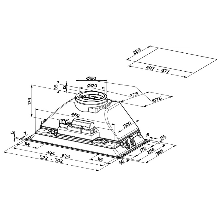 Вытяжка Faber INKA SMART HC X A70 2