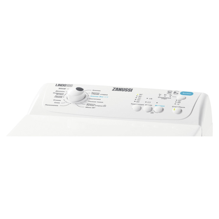 Стиральная машина с вертикальной загрузкой ZANUSSI ZWY60823CI 2