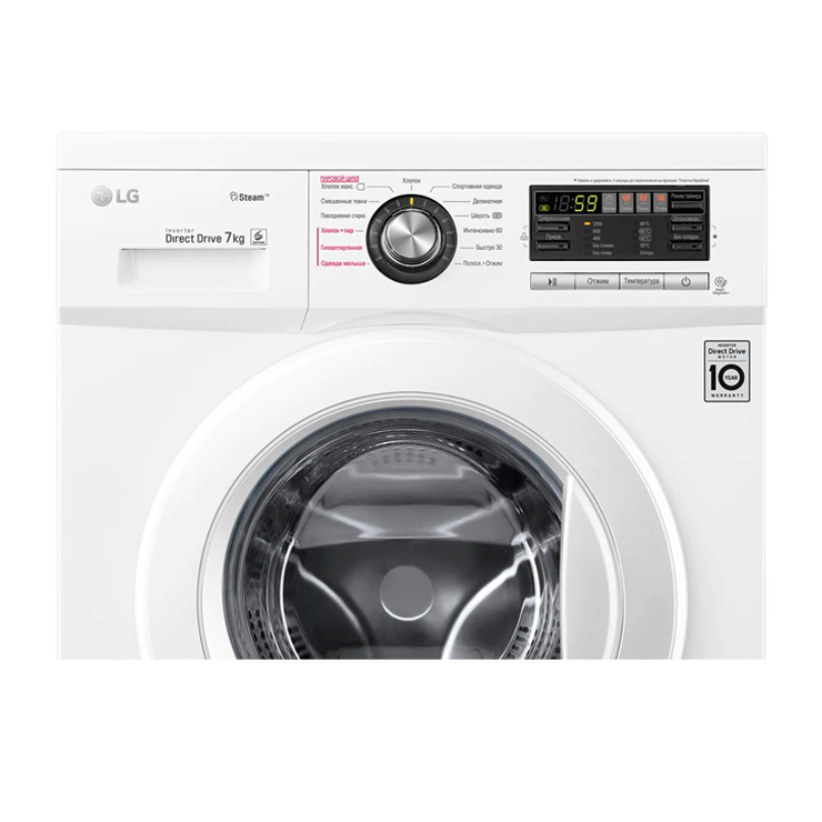 Стиральная машина с фронтальной загрузкой LG F1296HDS0 6