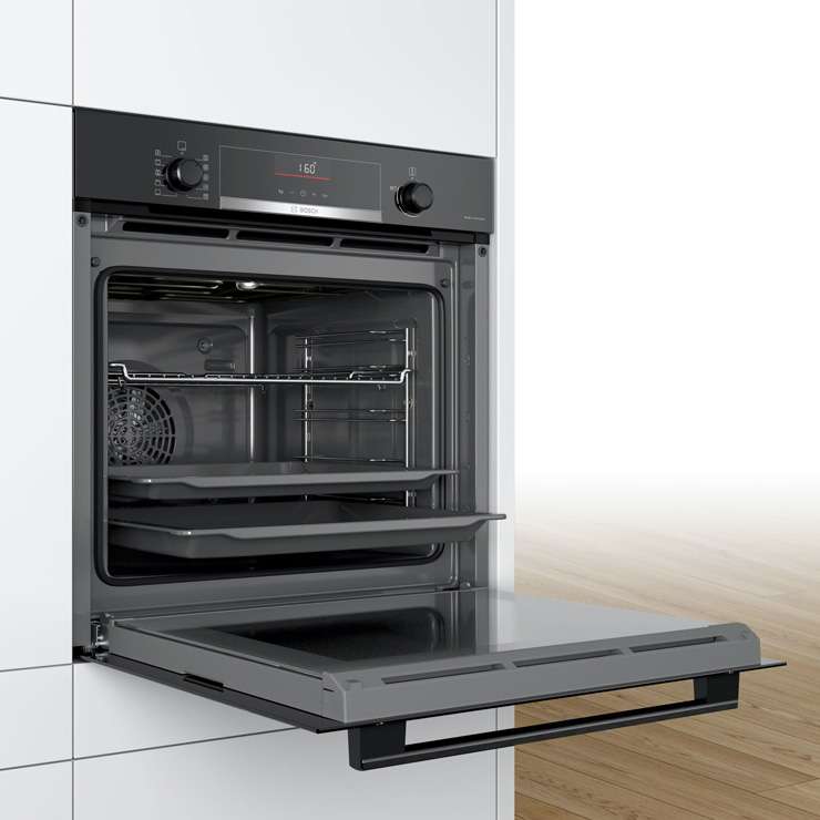 Электрический духовой шкаф Bosch HBG516BB0R 2