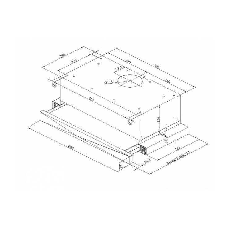 Вытяжка Beko HNT62210B 2