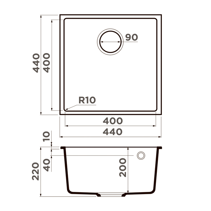 Кухонная мойка Omoikiri Bosen 44-U WH (белый) 4