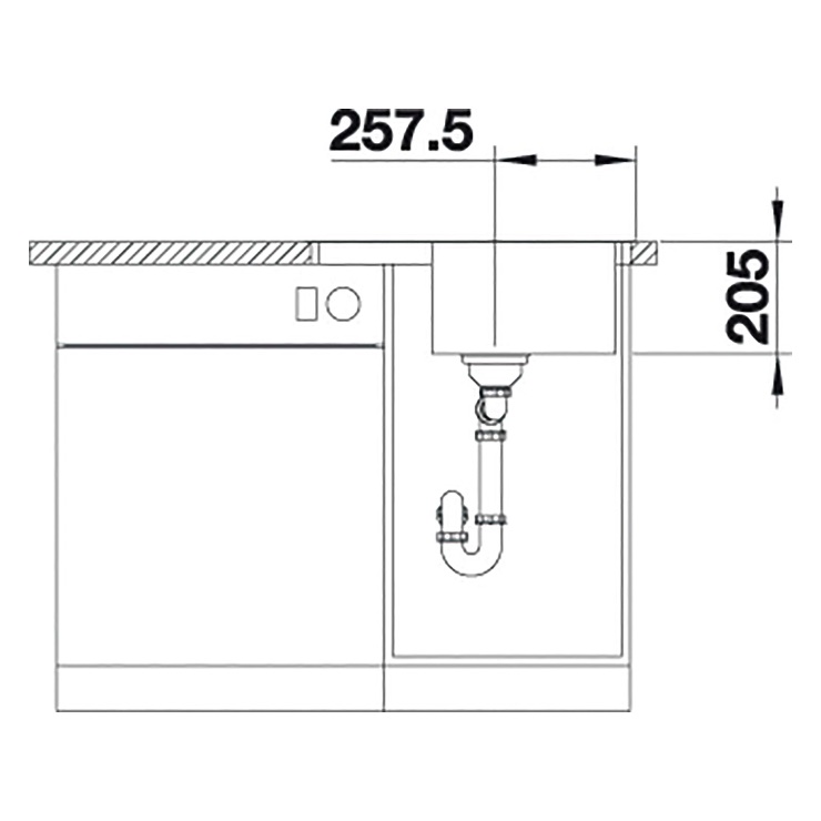 Кухонная мойка Blanco LEMIS 45 S-IF Mini 525115 4