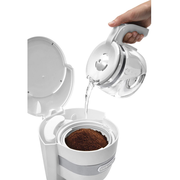 Кофеварка капельная DeLonghi ICM 14011.W 2