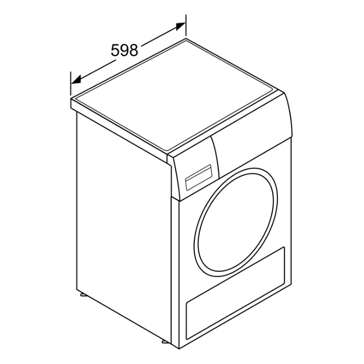 Сушильная машина Bosch WTX87KH0BY 5