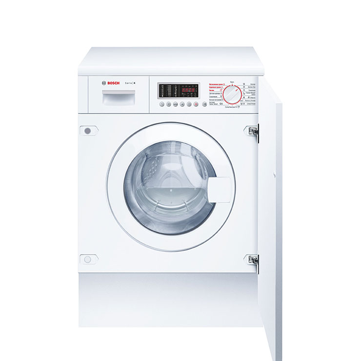 Встраиваемая стирально-сушильная машина Bosch WKD28541OE