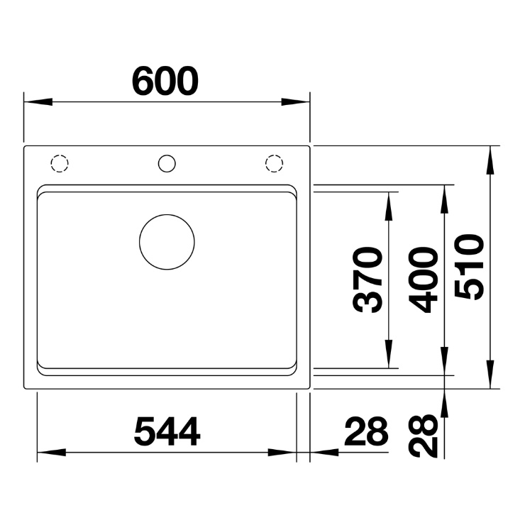 Кухонная мойка Blanco ETAGON 6 антрацит 524539 5