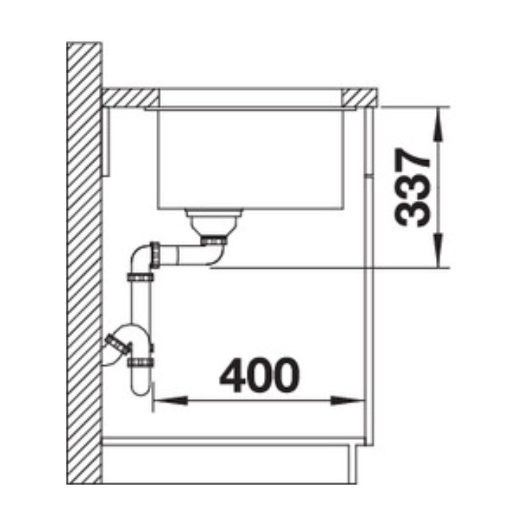 Кухонная мойка Blanco SUBLINE 800-U антрацит 523141 4