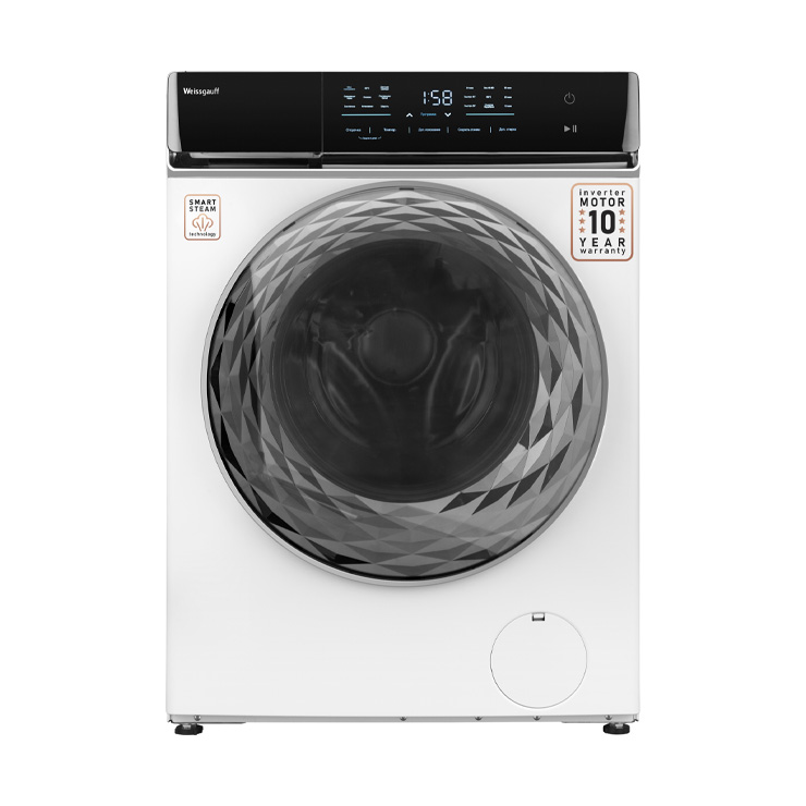 Стиральная машина с фронтальной загрузкой Weissgauff WM 779 Diamond Inverter Steam