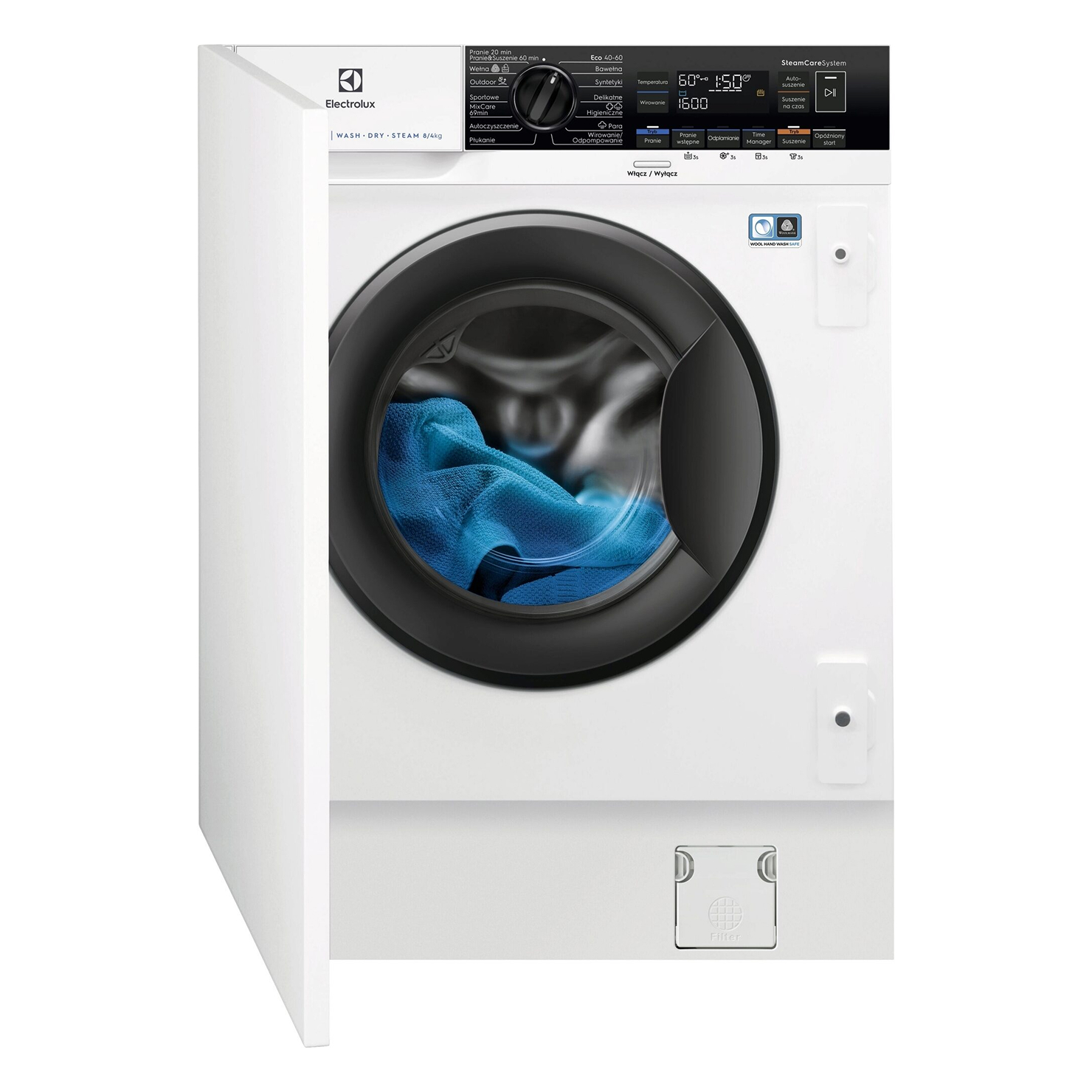Встраиваемая cтирально-сушильная машина с фронтальной загрузкой Electrolux EW7WN368SPI