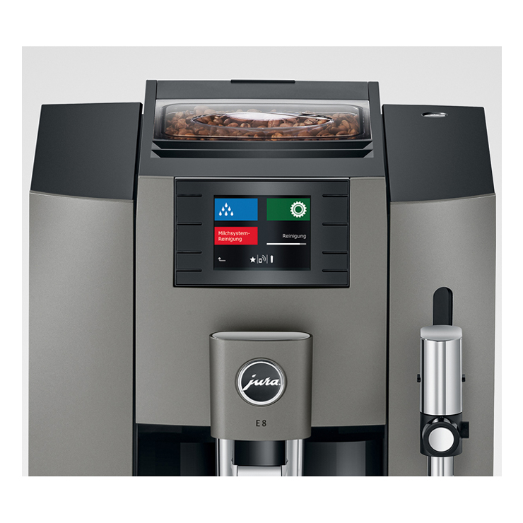 Кофемашина JURA E8 Dark Inox 8
