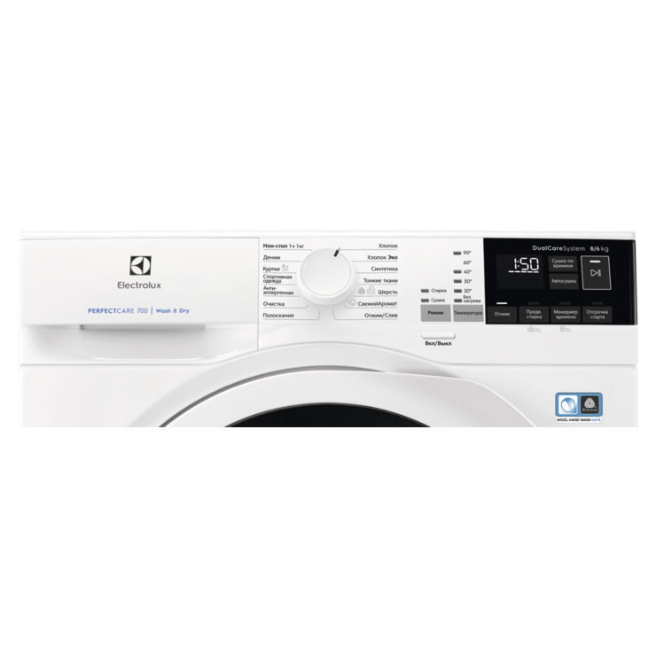 Стирально-сушильная машина Electrolux EW7WR468W 4