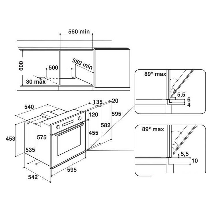 Электрический духовой шкаф Whirlpool AKP 744 IX 2