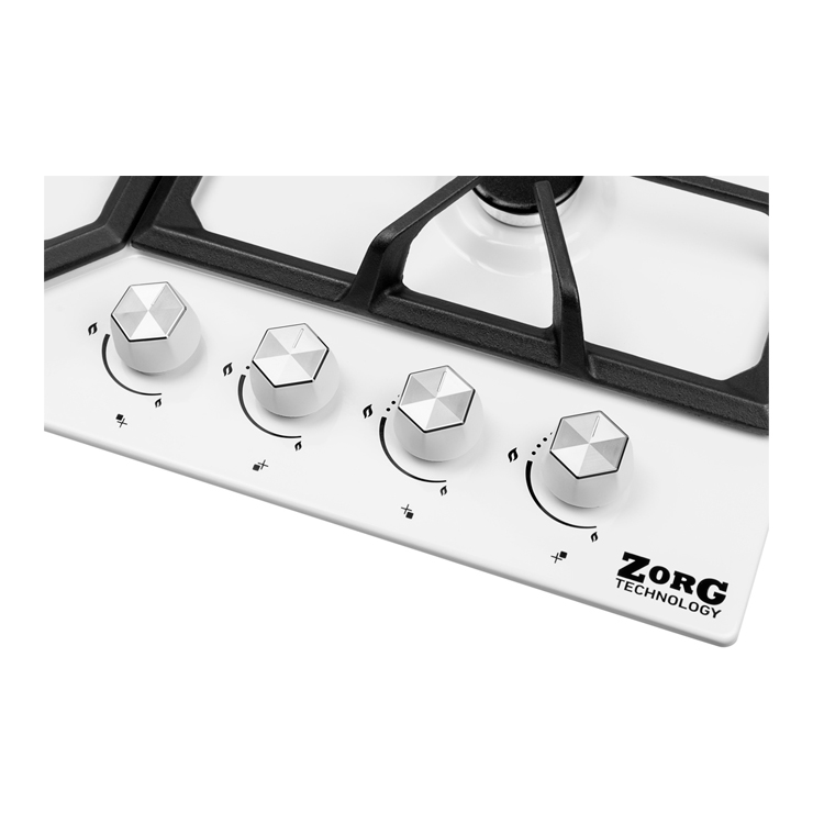 Газовая панель ZorG Technology LTEC D white (EMY) 4