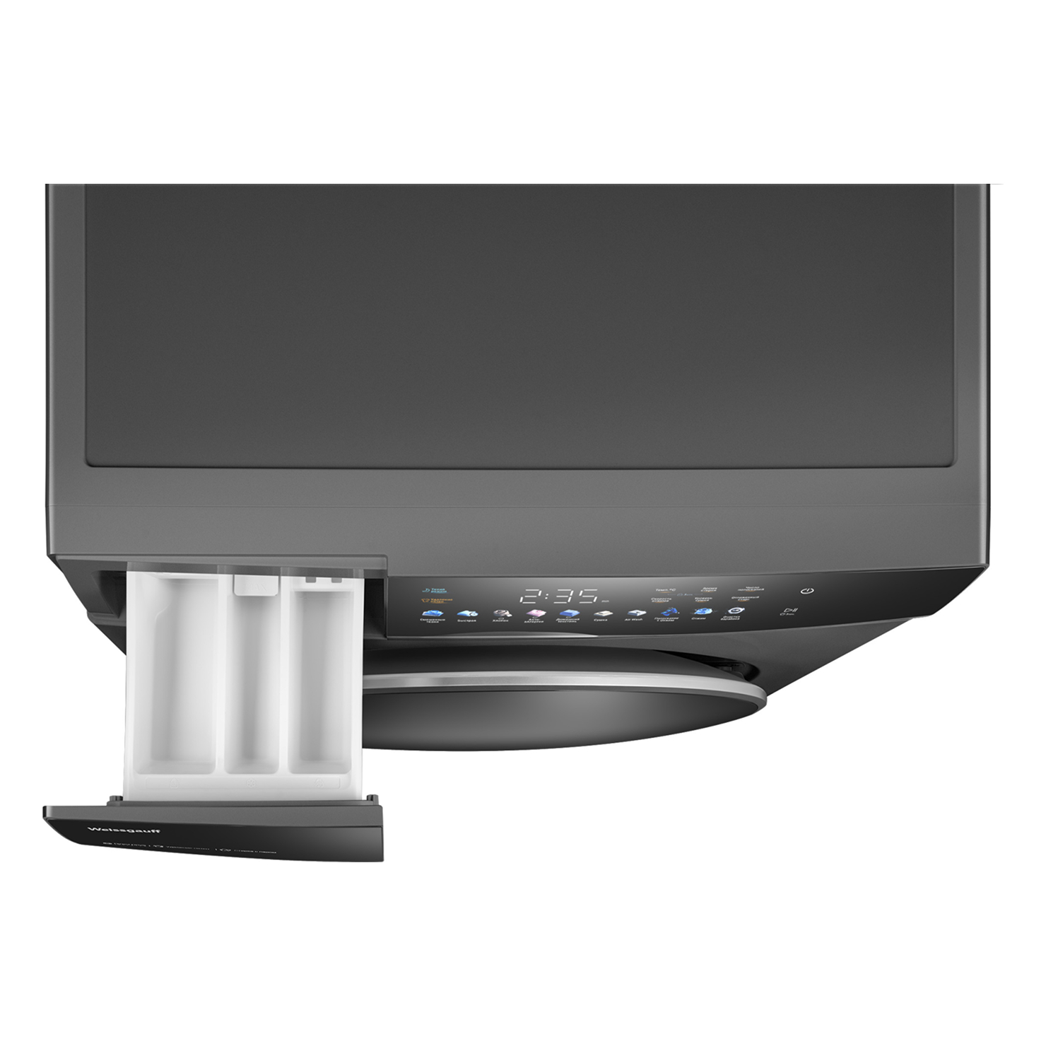 Стирально-сушильная машина Weissgauff WMD 62210 Direct Drive Touch Inverter Steam Grey 7