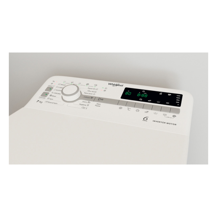 Стиральная машина с вертикальной загрузкой Whirlpool TDLR 7231BS EU 7