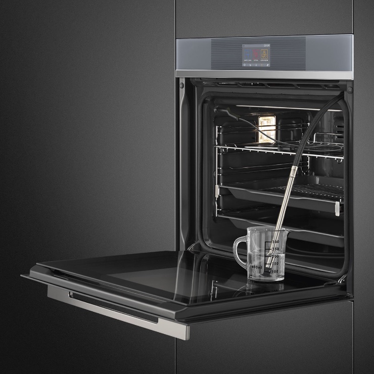 Электрический духовой шкаф Smeg SFP6104SPS 2