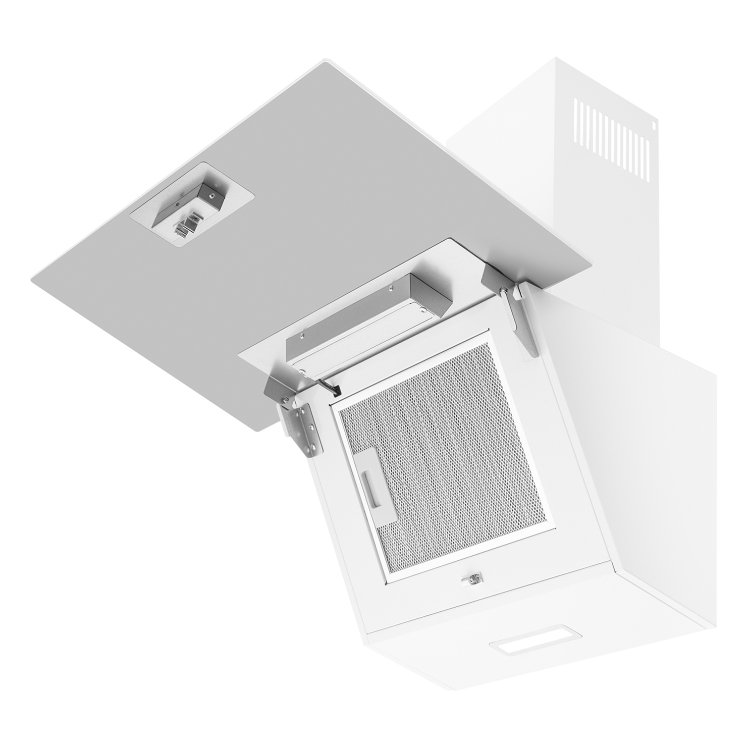 Вытяжка Weissgauff Yota 600 Touch White Glass 7
