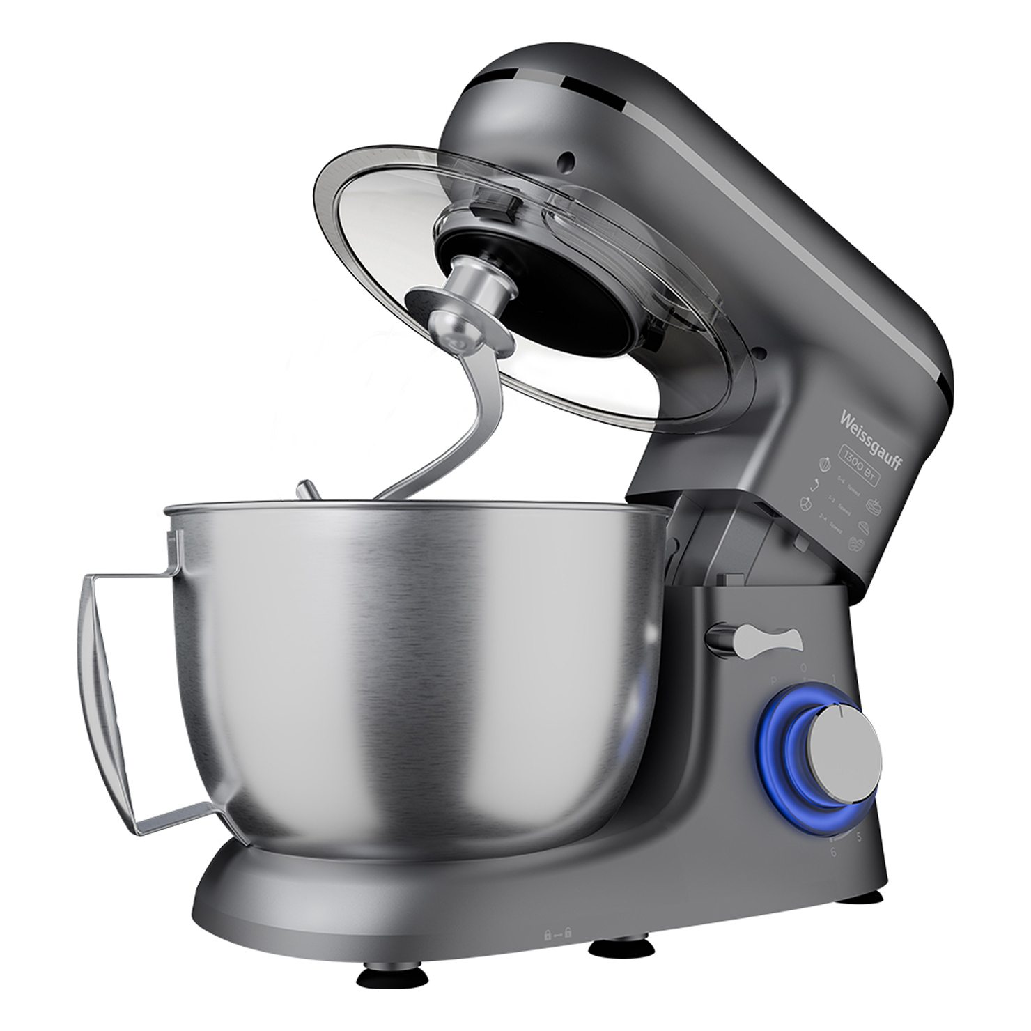 Миксер планетарный Weissgauff WSM 132 PMT Prime Chef 3