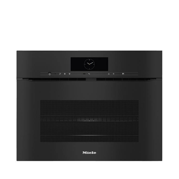 Компактный духовой шкаф Miele H 7840 BMX черный обсидиан OBSW