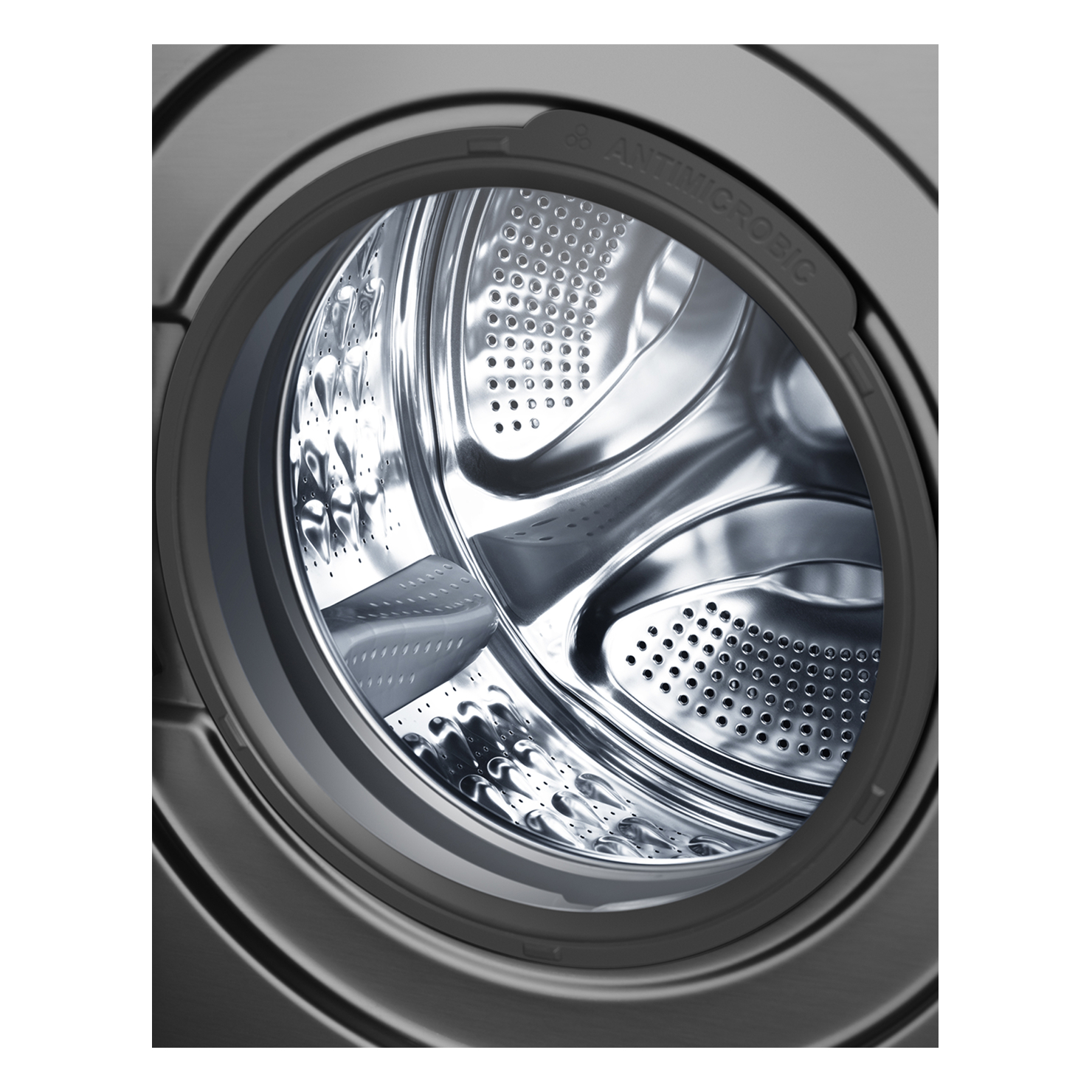 Стирально-сушильная машина Weissgauff WMD 4828 Inverter Steam Grey 4