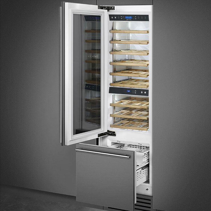 Винный шкаф Smeg WI66LS 3
