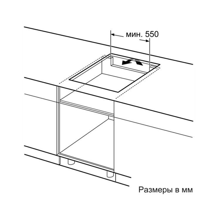 Индукционная панель Bosch PWP63KBB6E 5