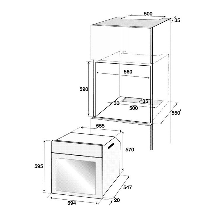 Электрический духовой шкаф Beko BIM25400XMS 4