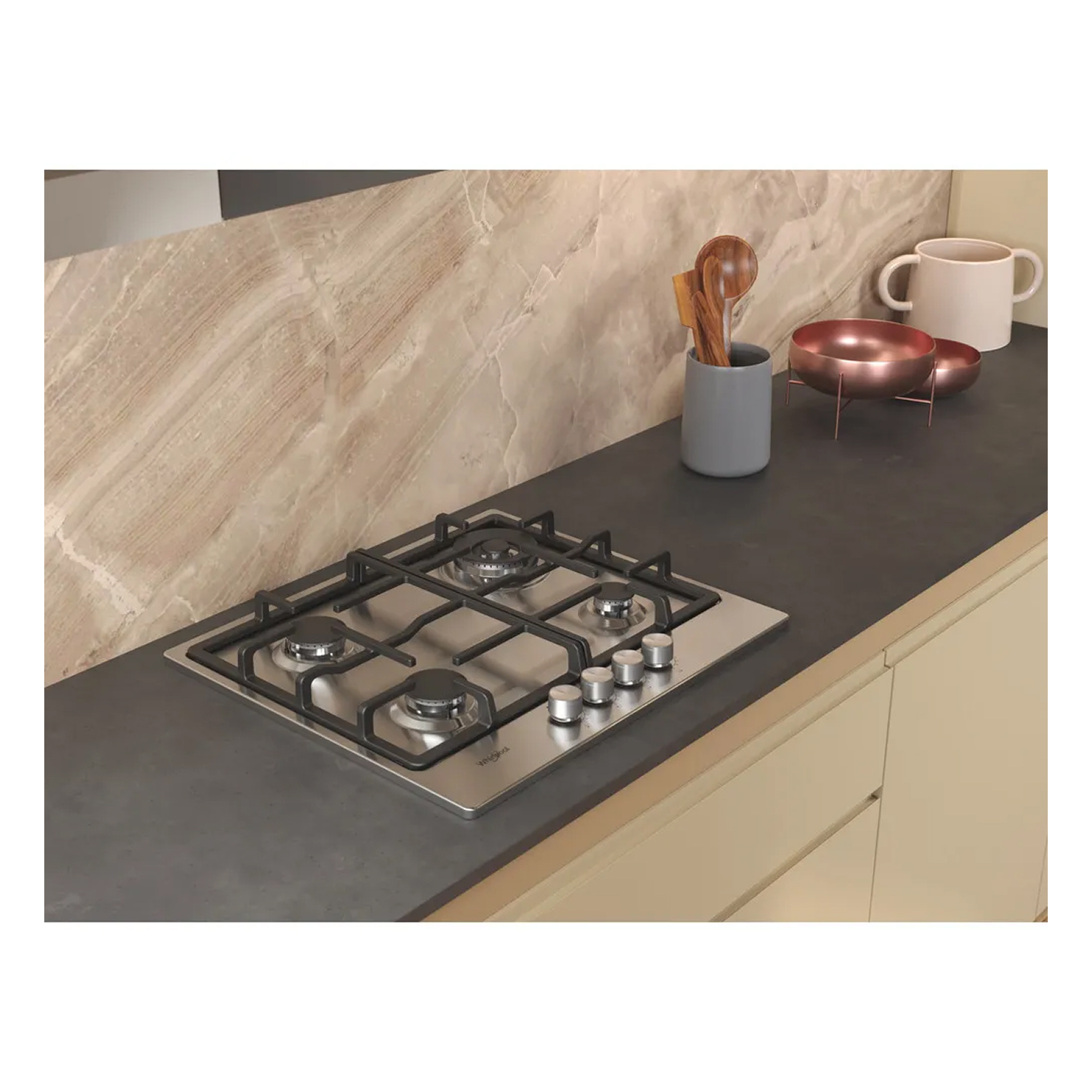 Газовая панель Whirlpool TGML 661 IX 8