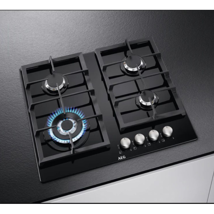 Газовая панель AEG HKR64440NB 2