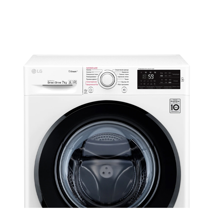 Стиральная машина с фронтальной загрузкой LG F2M5HS6W 6