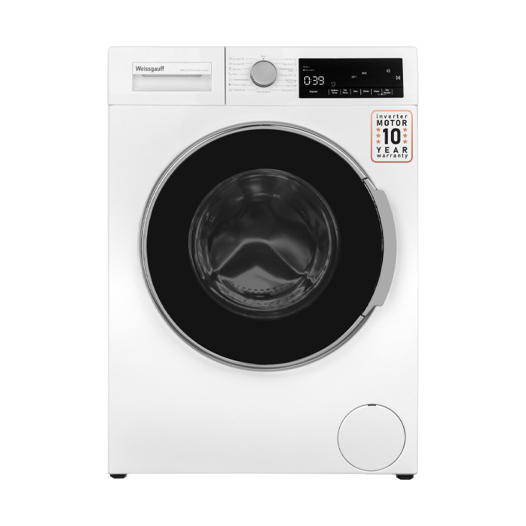 Стиральная машина с фронтальной загрузкой Weissgauff WM 49127 DS Inverter Steam