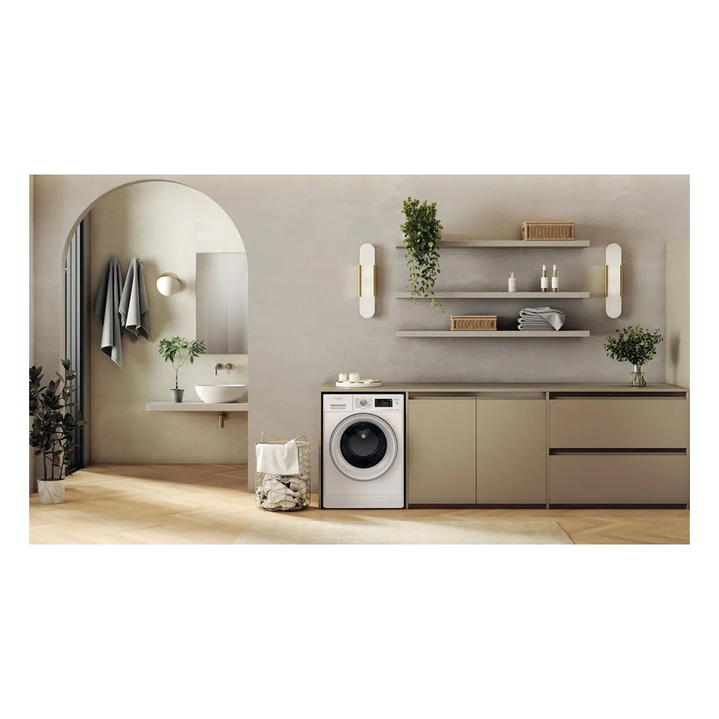 Стирально-сушильная машина Whirlpool FFWDB 864489 SV EE 9