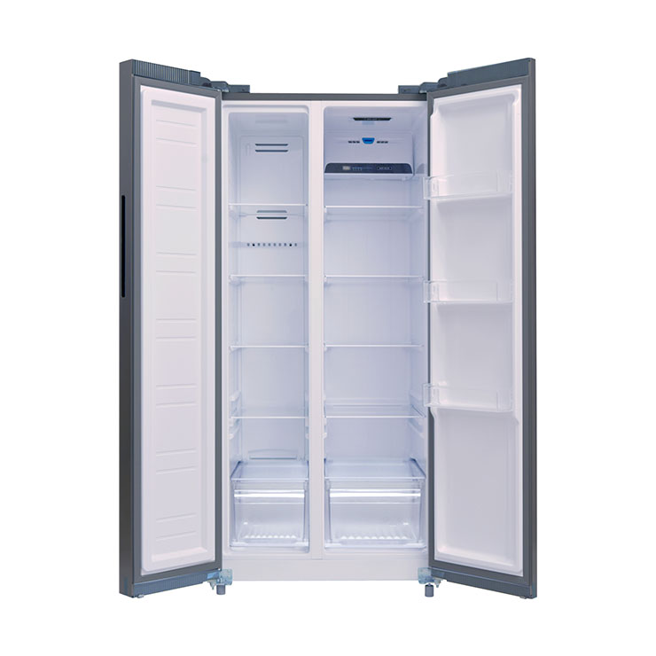 Холодильник Weissgauff WSBS 500 Inverter NoFrost Inox Glass 2