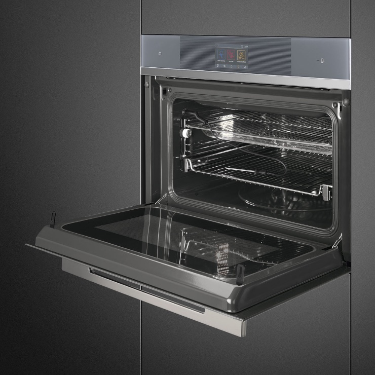Компактный духовой шкаф Smeg SF4106WMCS 2