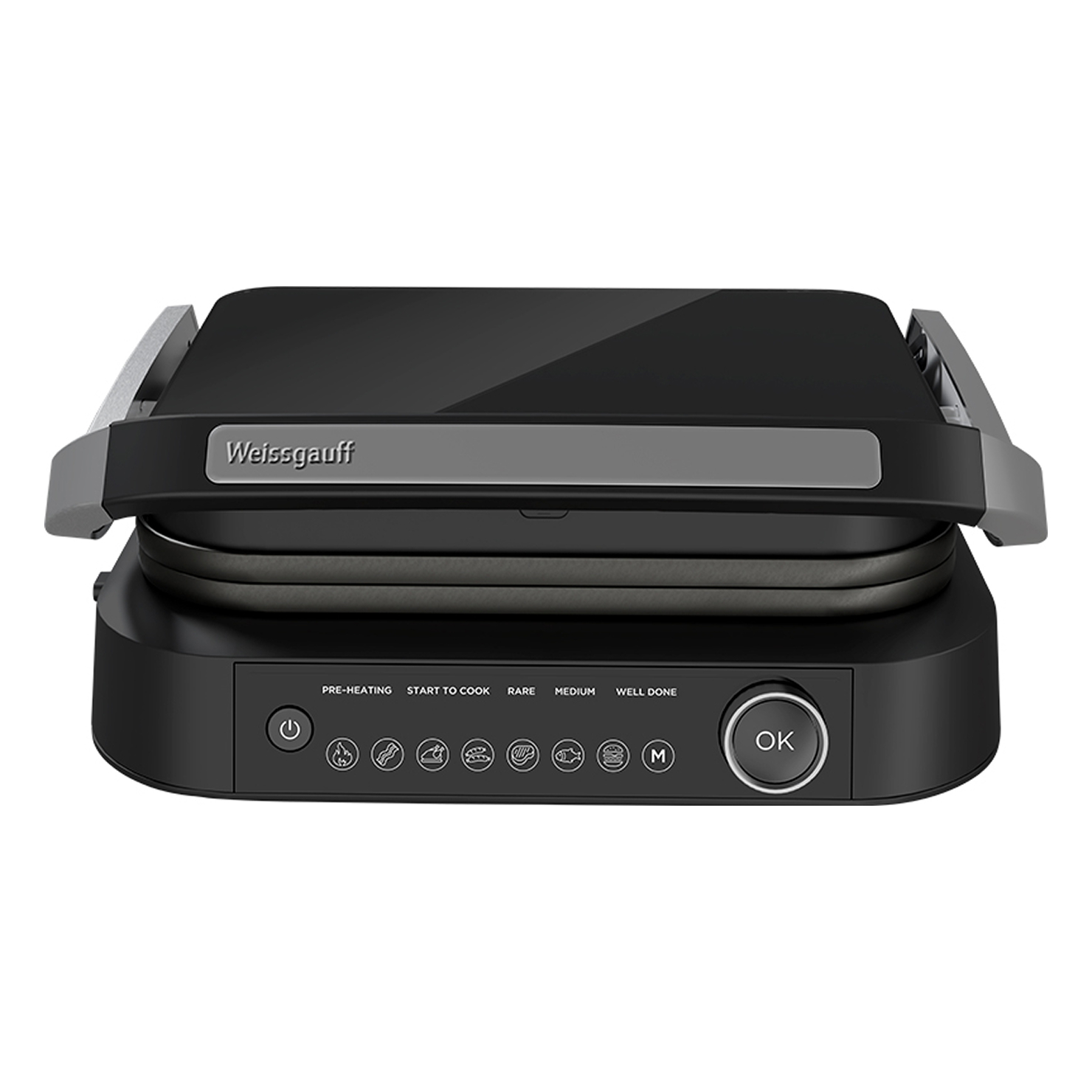 Электрогриль Weissgauff WCG-360 Nero Glass Chef’s Steak 3