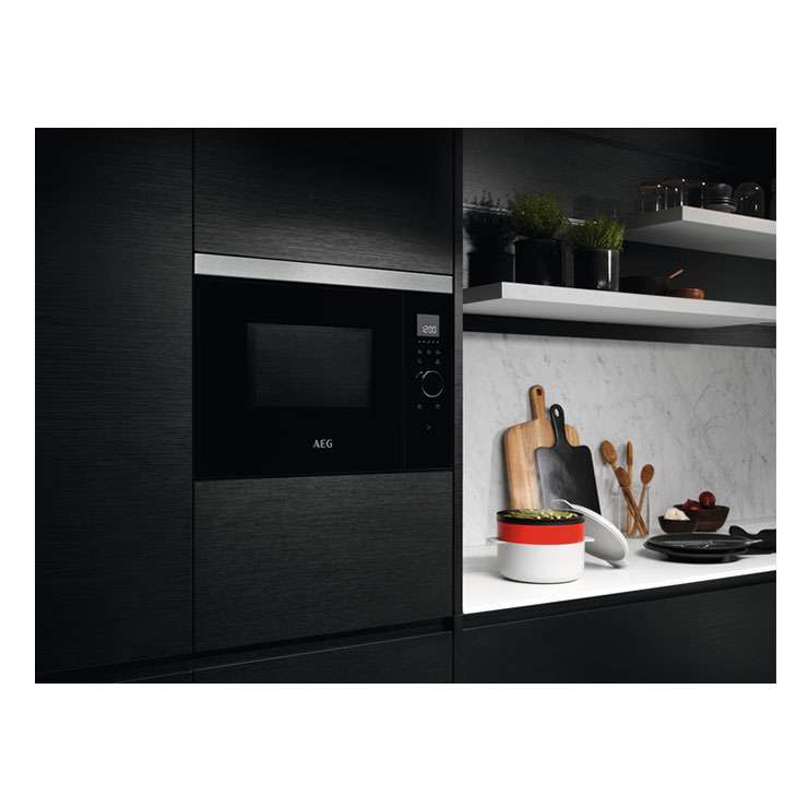 Микроволновая печь встраиваемая AEG MBE2658SEM 5