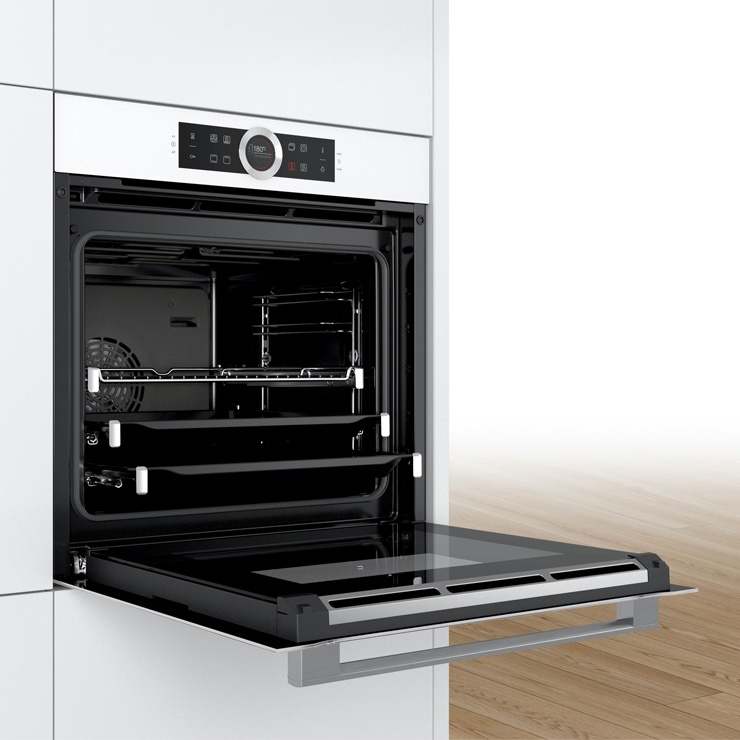 Электрический духовой шкаф Bosch HBG633TW1 2