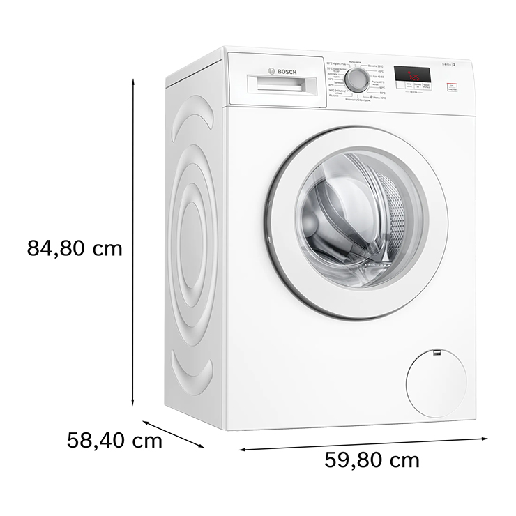 Стиральная машина с фронтальной загрузкой Bosch WAJ2407KPL 5