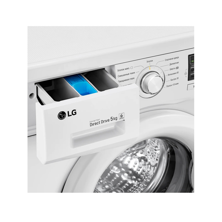 Стиральная машина с фронтальной загрузкой LG FH0B8LD6 7