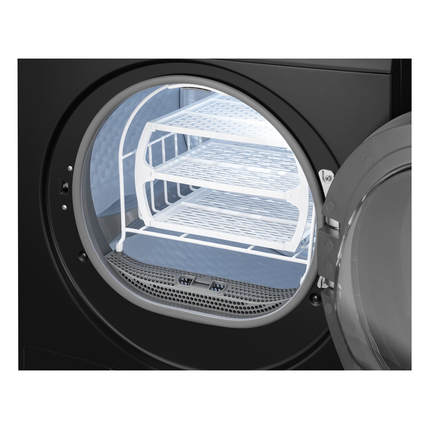 Сушильная машина Weissgauff WD 5910 Heat Pump Matt Black 9