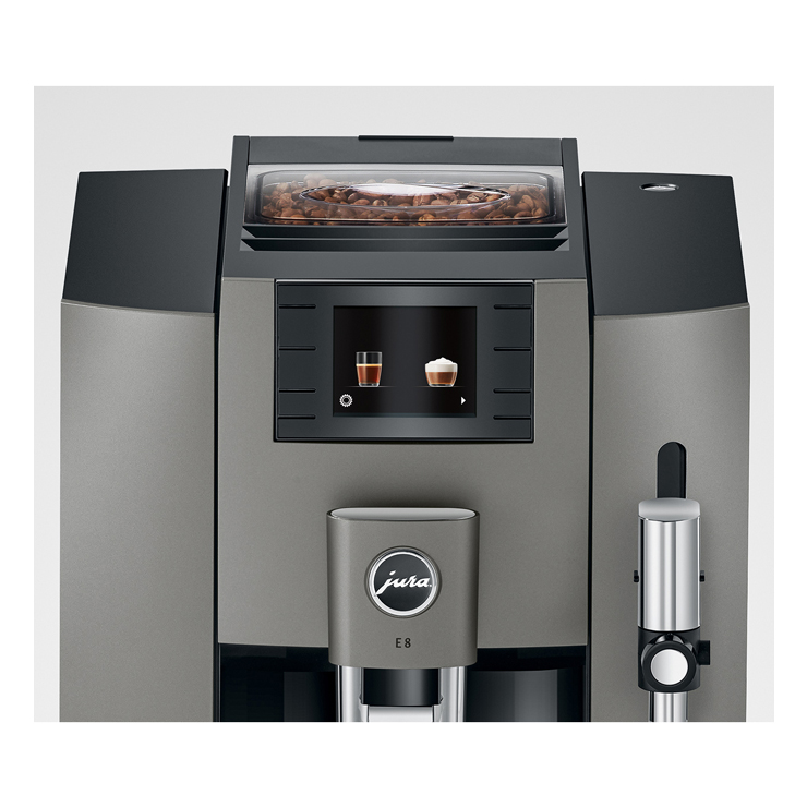 Кофемашина JURA E8 Dark Inox 6