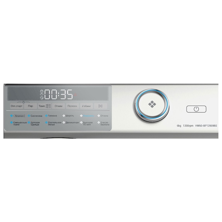 Стиральная машина с фронтальной загрузкой Haier HW60-BP12959BS 2