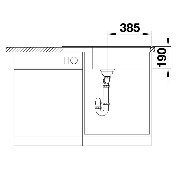 Кухонная мойка Blanco ZIA XL 6 S Compact шампань 523279 3
