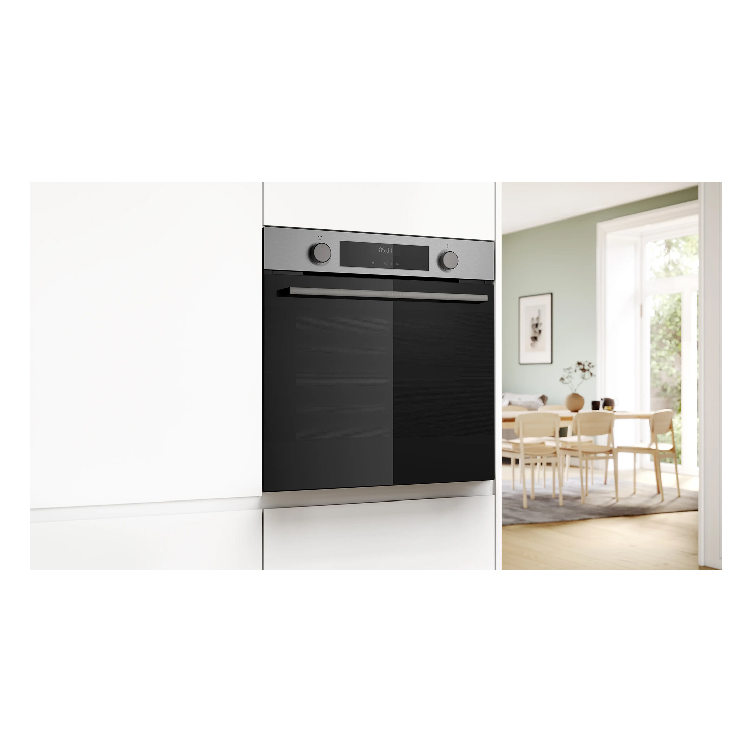 Электрический духовой шкаф Bosch HUA736ER0 5