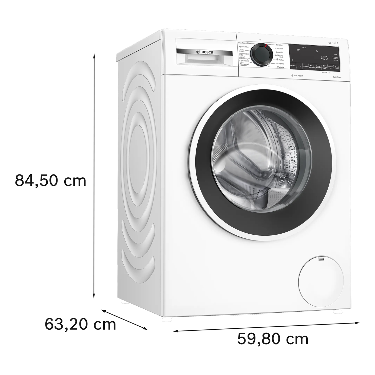 Стиральная машина с фронтальной загрузкой Bosch WGG254ZGPL 8