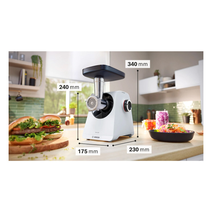 Мясорубка Bosch MFWS420W 9