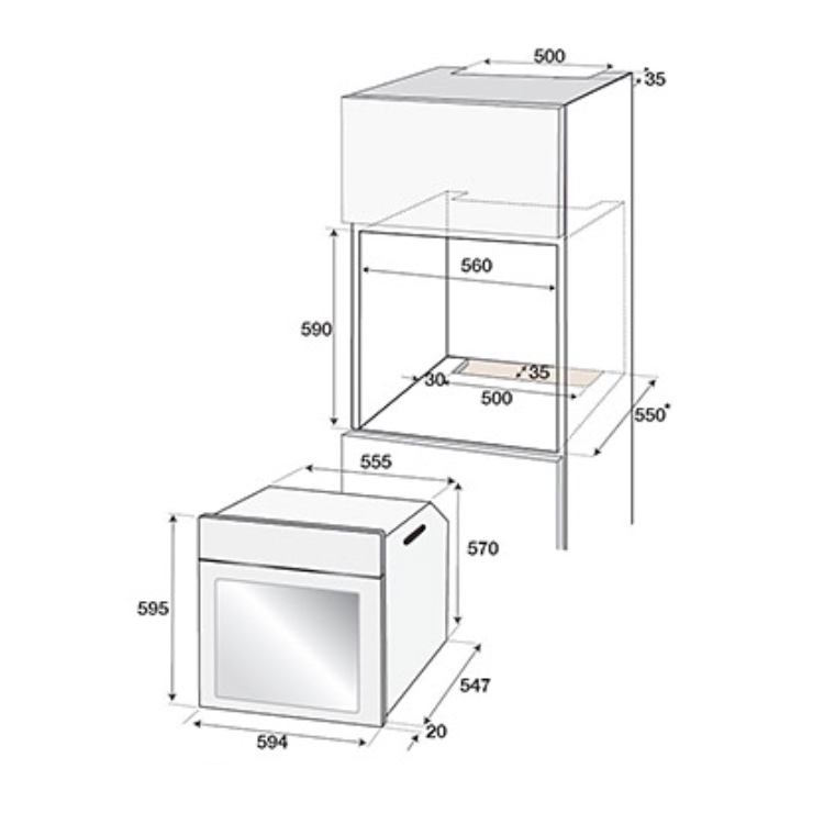Электрический духовой шкаф Beko BIE22302XD 4