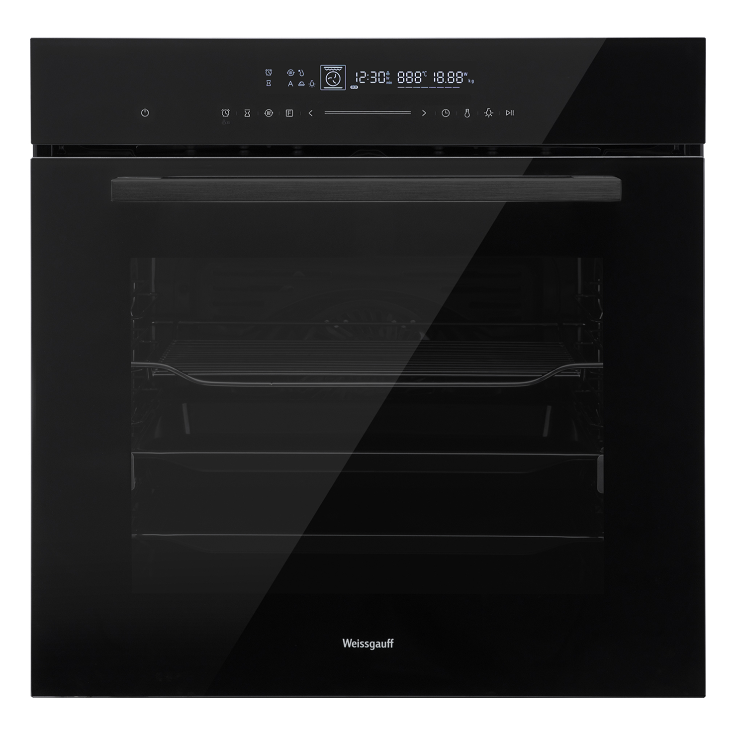 Электрический духовой шкаф Weissgauff EOM 791 SDB Black Edition