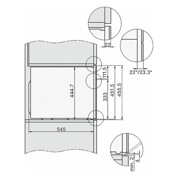 Компактный духовой шкаф Miele H 7240 BM сталь CleanSteel EDST/CLST 3